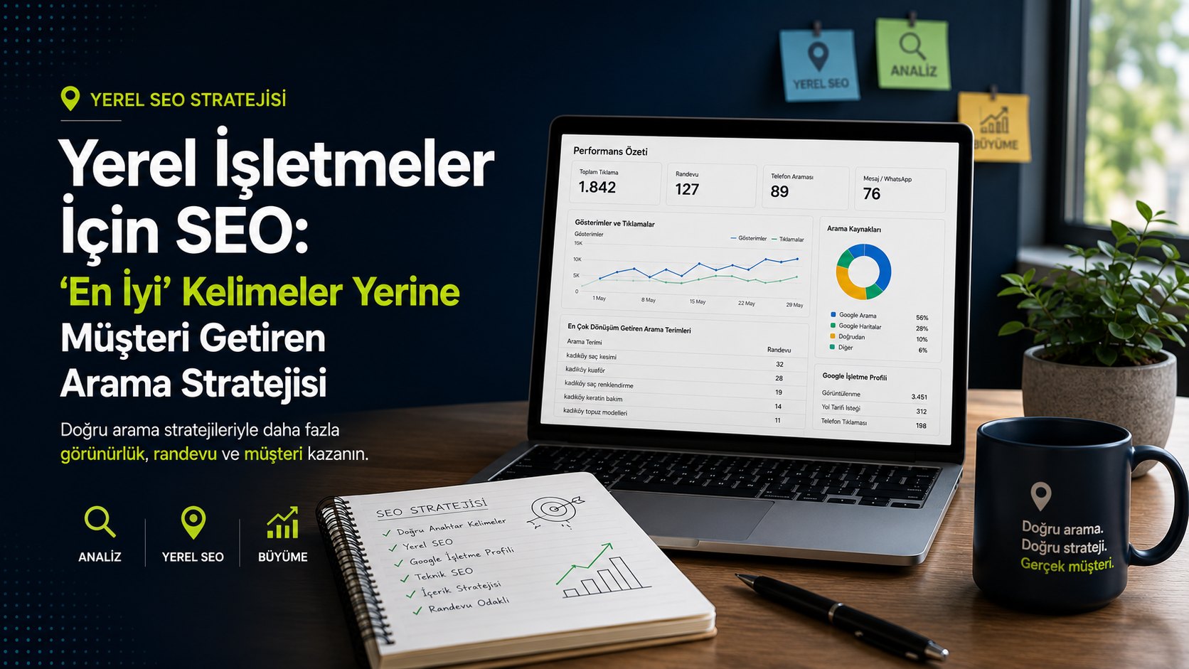 Yerel İşletmeler İçin SEO: 'En İyi' Kelimeler Yerine Müşteri Getiren Arama Stratejisi